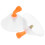 2Pcs Clear Windproof Misting Nozzle Set for Outdoor Sprayer Use 1