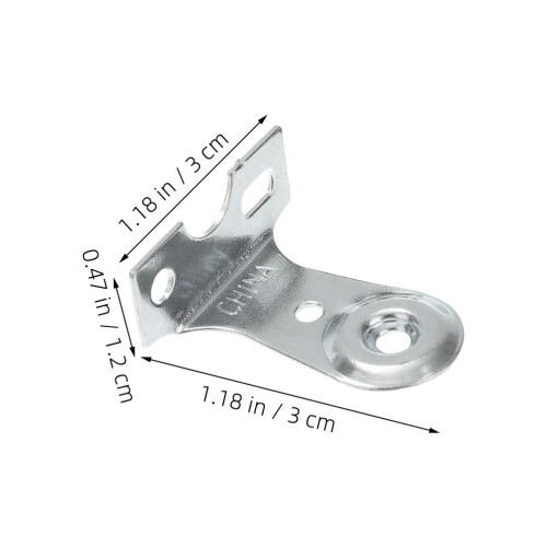 4Sets Metal Roller Shade Brackets Easy Install for Home Use 1