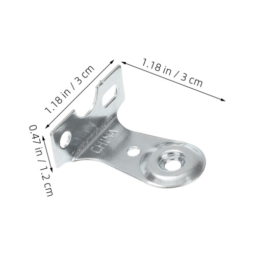 4Sets Metal Roller Shade Brackets Easy Install for Home Use 2