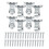4Sets Metal Roller Shade Brackets Easy Install for Home Use 11