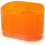 Orange Plastic Cutlery Holder with Drainage for Kitchen Storage 1
