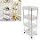 Baby Changing Table Cart with Wheel Newborn 12