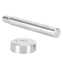 Doppelseitiges Ledernieten-Set mit 10 mm Edelstahl-Stempelkörper