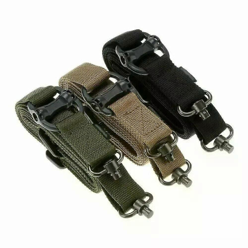 1 Pc Adjustable MS4 Tactical Quick Detach QD 1 or 2 Point Multi Mission 125 Rifle Sling Quick Release 1