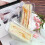 100 Pcs Verpackung Box Sandwich Dreieck Halter Kuchen Container Lebensmittel Container Scheibe Kunststoff 5