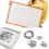 Kit da 100 pezzi di filo per appendere quadri, filo resistente da 100 piedi per appendere quadri con 3