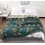 Parure de lit Boho Ceiling Daily Double Face 100 % coton - Vert 150 x 200 cm 3