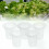 Lot de 100 paniers de colonisation hydroponique pour plantes, pots ... 4