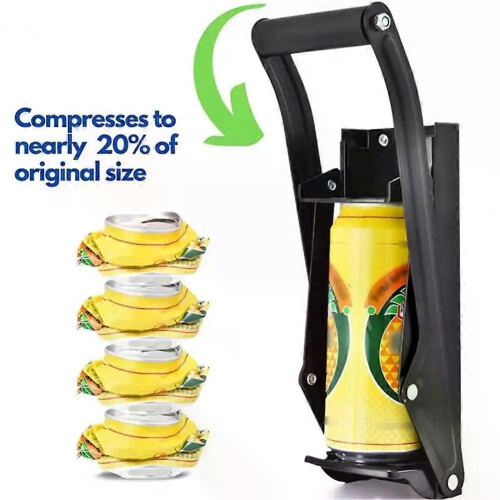 1 Set Convenient Lightweight Reusable Beer Can Jar Plastic Bottle Presser Crushing Tool Can Crusher 2
