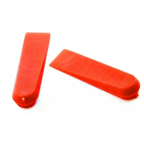 100pcs Plastic Level Wedges Tile Spacer Leveler System Tiling Flooring Wall Ceramic Laying Tool Locator 1