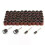 104pcs Sanding Drum Set Grit 60 120 320 with Sanding Mandrels Sanding Bands for Dremel Rotary Tools 2