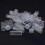 100pcs 5ml Plastic Test Tubes Vials Sample Container Powder Craft Cap Bottles for Office School Chemistry 4