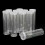 100pcs 5ml Plastic Test Tubes Vials Sample Container Powder Craft Cap Bottles for Office School Chemistry 5