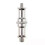 Adaptador de trípode con tornillo macho de espiga de 1/4 a 3/8 para soporte de flash 3