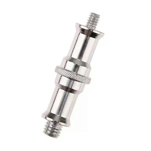 Adaptador de trípode con tornillo macho de espiga de 1/4 a 3/8 para soporte de flash 1