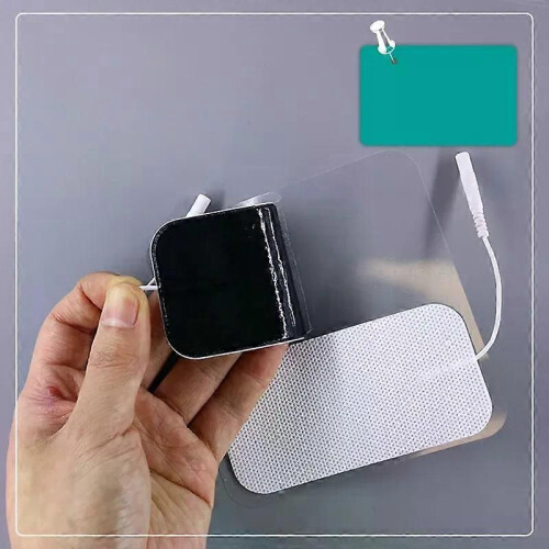 1/2PCS Muscle Stimulator Rectangular Electrode Pad Muscle Pain Relief Replacement Pads For Tens Body 2