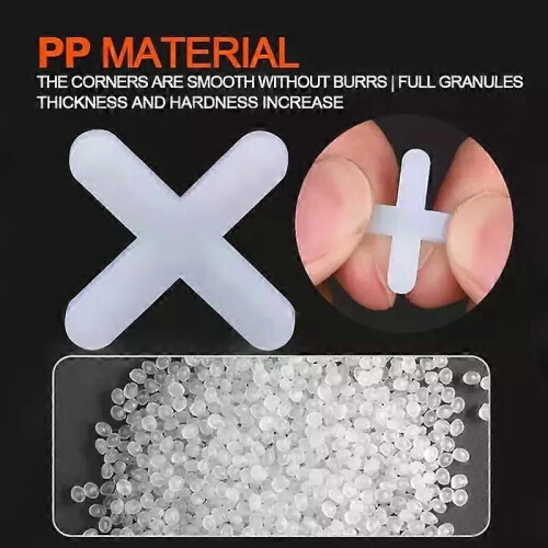 100PCS Tile Leveling System Spacer Cross Positioning Tile Leveler Leave Joints Location Card Wall Floor 1