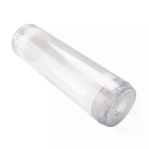 10-Inch Reusable Empty Clear Cartridge Water Filter Housing Various Media Refillable 2
