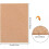 10 PCS 115 x 82 A4 Cork Sheets (2mm Thick) Rectangle Coaster Cork Sheets for Wall Decoration Party 2