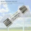 10 st 1000 VDC Säkring Solar PV Explosionssäker Säkring Silver 3