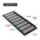 150mm Aluminium Ventilation Grille Cabinet Wardrobe Air Vent Rectangular Ventilation Cover Black For 3