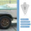 10Pcs Three-Hole Waterproof Tarpaulin Hook Trailer Connecting Net Hook Hook Iron Plate Hook Suitable 5