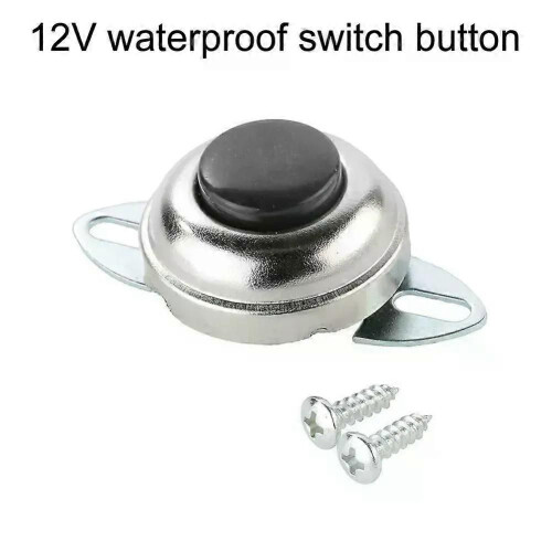 12V waterdichte schakelaar met drukknop voor auto, boot, claxon, technicus, technicus, schakelaar, auto-accessoires 1
