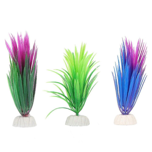 15 pezzi di piante acquatiche simulate, decorazioni per acquari, decorazioni per acquari 1