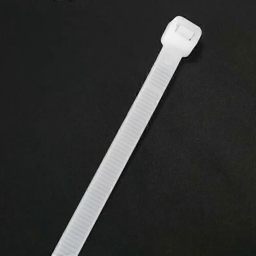 10X Extra Long 76Cm Cable Ties White Zip Wraps 2