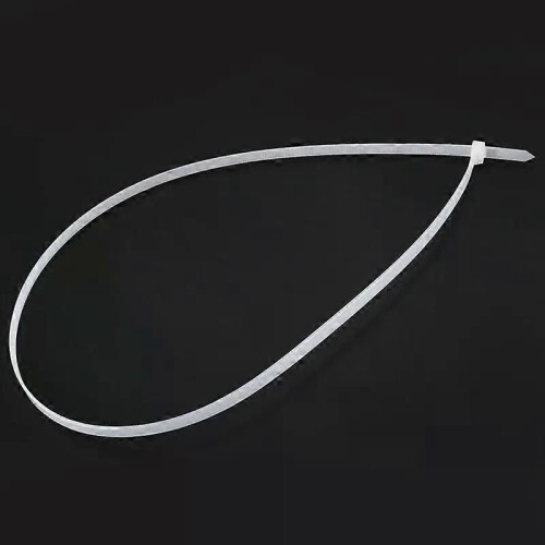 10X Extra Long 76Cm Cable Ties White Zip Wraps 1