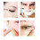 10x /20x /30X Magnifying Mirror Small Magnification Mirror with Suction Cup For Plucking Eyebrows Removing 4