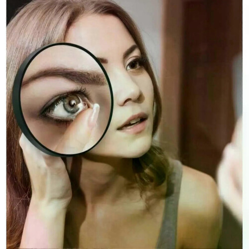 10x /20x /30X Magnifying Mirror Small Magnification Mirror with Suction Cup For Plucking Eyebrows Removing 2