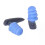 1 paire de bouchons d'oreilles de natation en silicone, étanches, antibruit, réutilisables 2