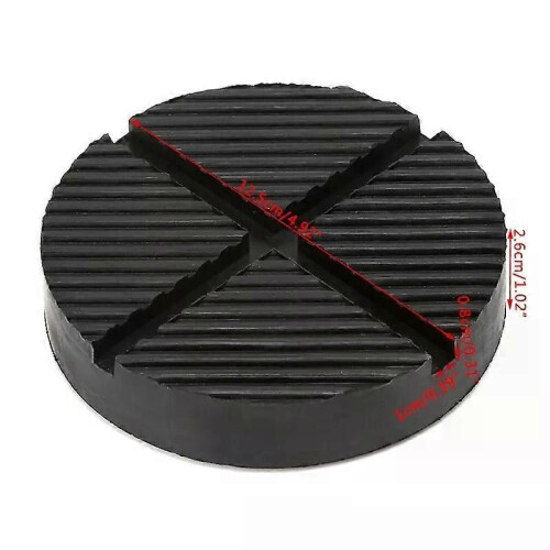 1pcs New Floor Slotted Car Rubber Jack Pad Frame Protector Guard Adapter Jacking Disk Pad Tool for Pinch 1