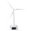 1pc Solar Windmühle Modell Powered Windmühle Modell Desktop Decor Craft Kinder Kinder Bildung Hause 4