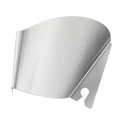 1 tolva de vertido para batidora de pie KitchenAid. Protector de vertido de acero inoxidable para accesorios 2