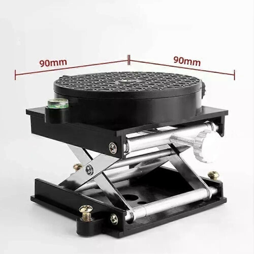 1pc Rotation Router Lift Table Adjustable Height Engraving Lifting Stand Tool Lifting Platform With 1