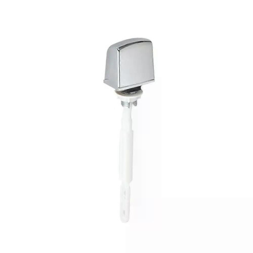 1pc Universal Toilet Flush Lever Switch Button Side Front Tank Replacement Push Button ABS Chrome Bathroom 1
