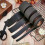 1Roll Black Leather Straps 125mm x 2m Lychee Grain Leather Strips 17mm Thick Single Sided Flat Imitation 4