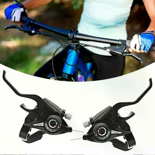 1 levier de vitesse à gâchette gauche/droite précis, 3/7 vitesses, pour VTT 2