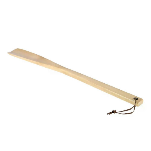 1PC Calzascarpe in legno con manico lungo professionale e comodo da 40 cm per donne e uomini. 2