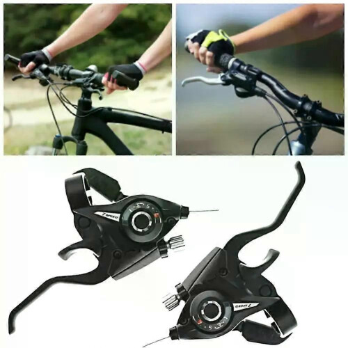 1 levier de vitesse à gâchette gauche/droite précis, 3/7 vitesses, pour VTT 1
