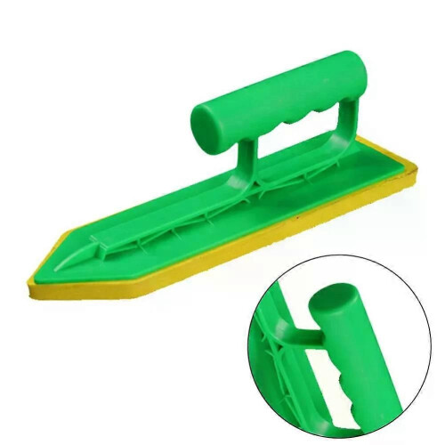 1 truelle à calfeutrer pour carrelage, éponge, manche ondulé, pour maçons, constructeurs manuels, maçons, 1