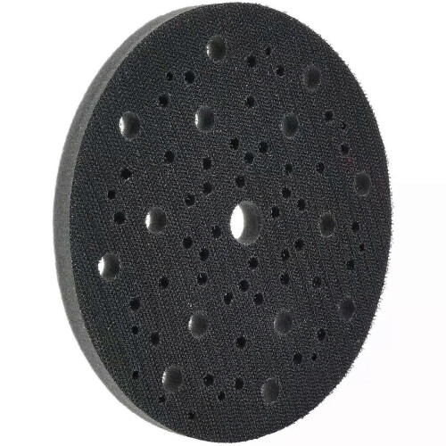 1pc 6inch Interface Pads Hook And Loop Soft Sponge Protection Disc 70 Hole Polishing Sanding Protector 1