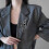 Spilla con catena a farfalla nera, stile punk, accessorio per abbigliamento, spilla per giacca. 4