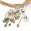 1Set 15/16/19/21/24Strings Lyre Brass Strings Set Lyre Harp Nylon String Replacement Lyre Strings Beginners 4