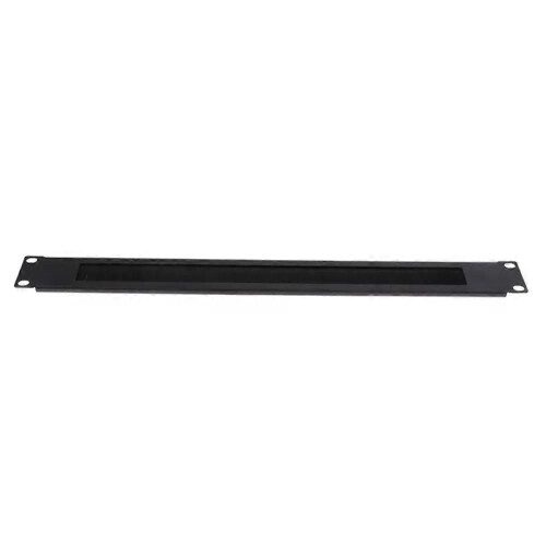 1Pcs 1U 19Inch RACK MOUNT Blanking Plate Rack Mounting Blank Network Brush Panel Server Cabinet Cable 1