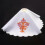 1pc katholischen Kirche Altar Corporal Square Trauben Stickerei Altar Tuch/Abdeckung 4
