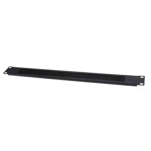 1Pcs 1U 19Inch RACK MOUNT Blanking Plate Rack Mounting Blank Network Brush Panel Server Cabinet Cable 2