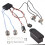 2-bands actieve basgitaar EQ Equalizer Preamp Circuit Pickup Zwart 2